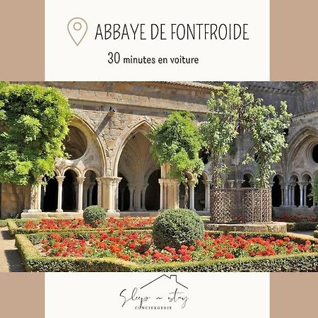 Homps - Appartement Avec Terrasse 4 Personnes ภายนอก รูปภาพ